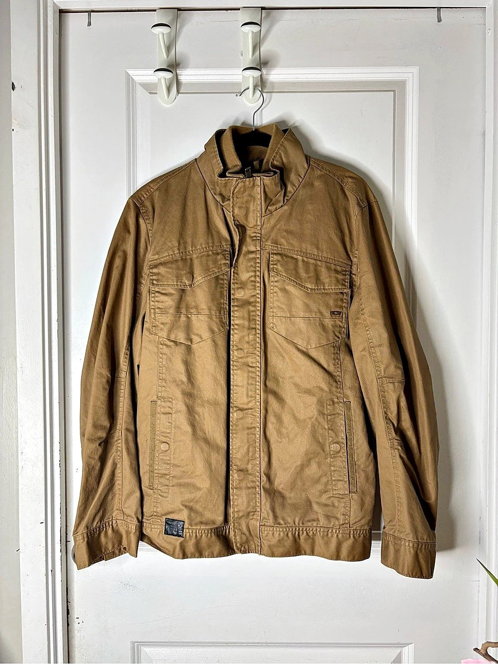 Vintage Y2K Oakley Tactical / Workwear Heavy Canvas Field Jacket